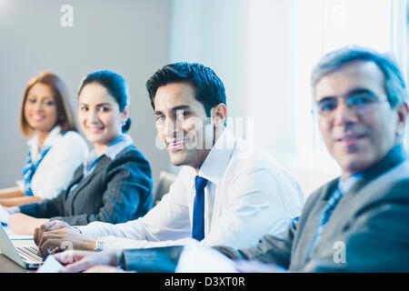 Business executives in a meeting Stock Photo