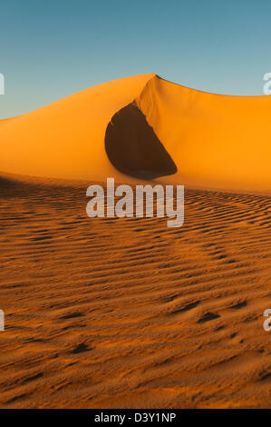 Ghorabi Sand Dunes, Bahariya Oasis, Western Desert, Egypt Stock Photo