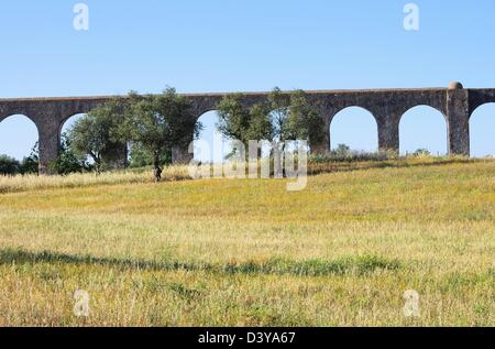 Evora Aquaedukt - Evora Aqueduct 01 Stock Photo