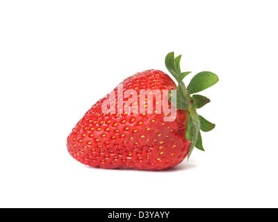 fresh strawberry isolated on white background Stock Photo - Alamy
