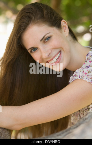 Portrait of Woman Stock Photo