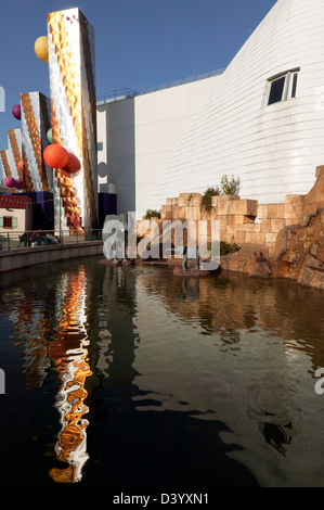 View of Disney Village at Marne-la-Vallee, France Stock Photo