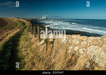 The John Muir Way near Thortonloch, East Lothian Stock Photo