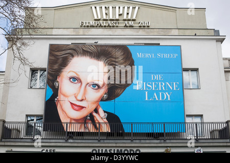 The Iron Lady Movie Poster Stock Photo