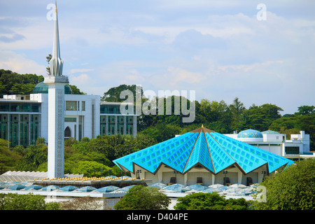 Malaysia, Kuala Lumpur, National Mosque, Stock Photo