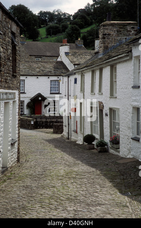 Dent village, historically known for it's knitting trade, Cumbria ...