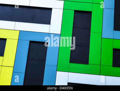 Colourful Modern Architecture Stock Photo