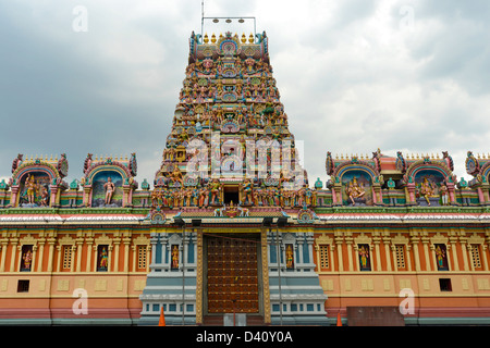 Asia Malaysia Kuala Lumpur Little India Sri Kandaswami Kovil Hindu Temple Stock Photo