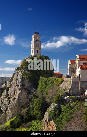 View of Arachova, the most popular winter resort in Greece, Mount Parnassos, Viotia., Central Greece. Stock Photo