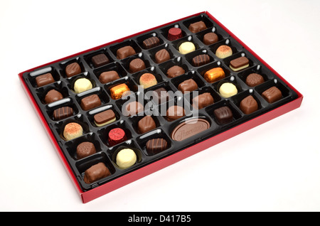 Box of chocolates - Thorntons Classic Collection Stock Photo