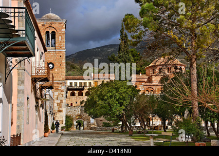 The byzantine monastery of Hosios Loukas (10th century), declared World Heritage Site by UNESCO. Boeotia, Central, Greece. Stock Photo