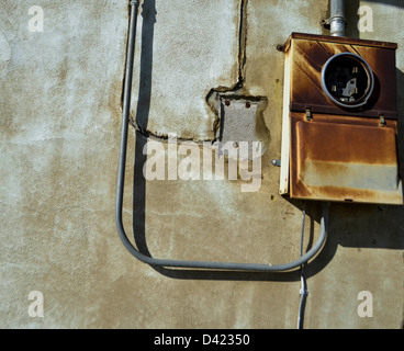 electricity box Stock Photo