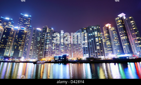 Residential high rises in Busan, South Korea. Stock Photo