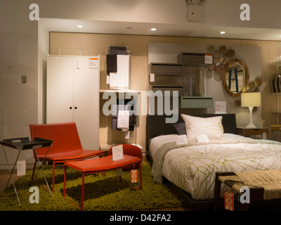 CB2 Home Furnishings Store Interior Stock Photo