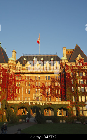 The Empress Hotel, Victoria, BC, Canada Stock Photo