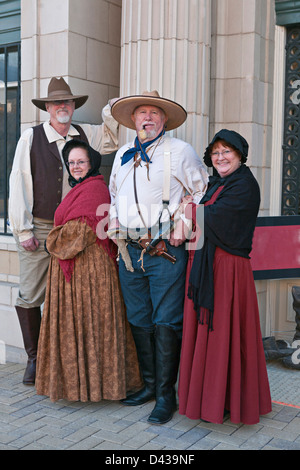 Texans In Settlers Clothing Of The 19th Century 1960 Stock Photo - Download  Image Now - iStock