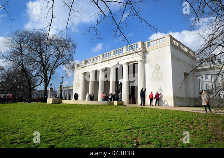 RAF Bomber Command memorial at Hyde Park Corner London Stock Photo