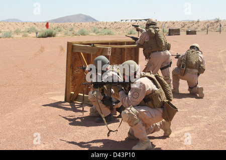 BORTAC Training in El Paso for Support to Iraq  IMG 3203 Stock Photo