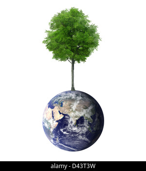 Protect the environment concept Stock Photo