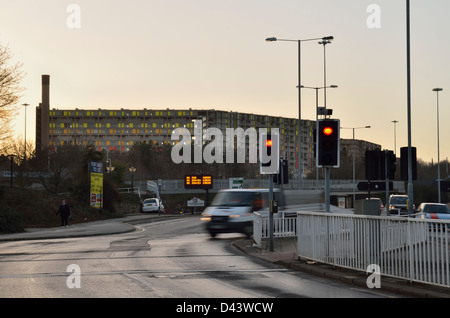 Park Hill Flats - Sheffield, England, UK Stock Photo