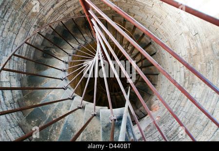 spiral staircase Stock Photo