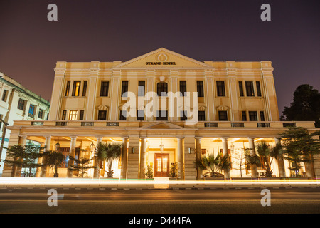 Myanmar, Yangon, Strand Hotel Stock Photo