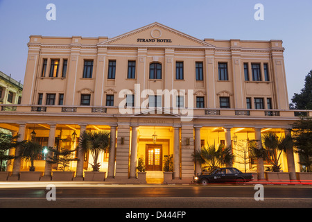 Myanmar, Yangon, Strand Hotel Stock Photo