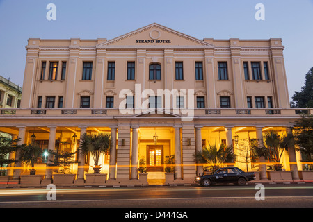 Myanmar, Yangon, Strand Hotel Stock Photo