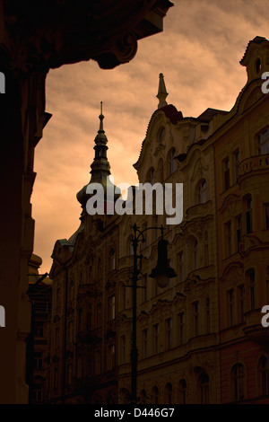 Architecture details, Prague Stock Photo