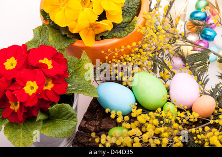 Sugar Easter Eggs Stock Photo
