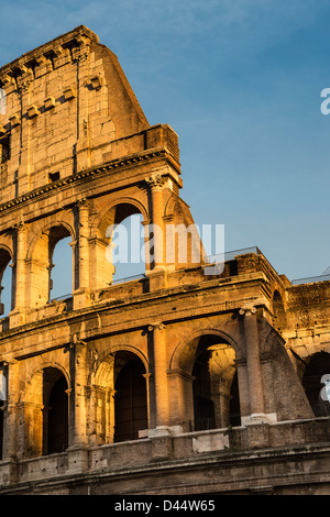 Colosseum, Rome, at twilight Stock Photo