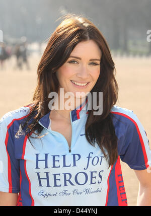 PETA TODD HELP FOR HEROES HORSE GURAD PARADE LONDON UK 05 March 2013