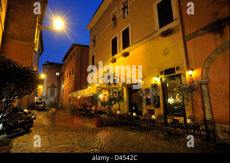 Italy, Rome, Trastevere, Via della Scala Stock Photo