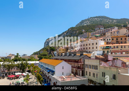 Grand Casemates Square. Gibraltar. Europe Stock Photo