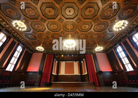 The interior of Hansa Studios, where David Bowie produced his music, is ...