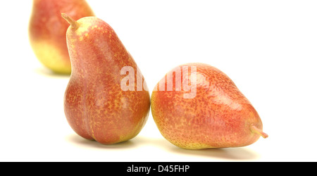 Three pears Stock Photo
