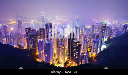 Hong Kong skyline Stock Photo