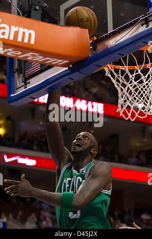 Philadelphia, US. March 5, 2013: Boston Celtics head coach Doc Rivers ...