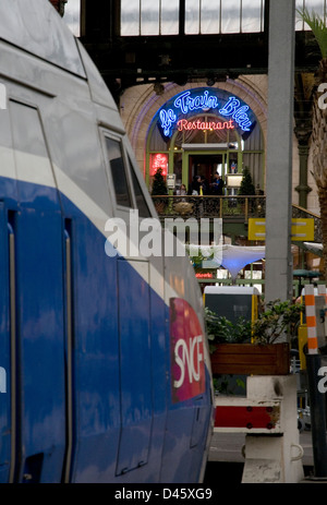 le train bleu restaurant,paris gare de lyon,france Stock Photo