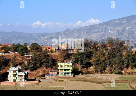 countryside Kathmandu valley Nepal Asia Stock Photo