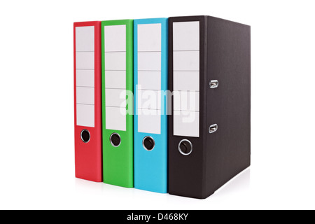 Ring binders Stock Photo