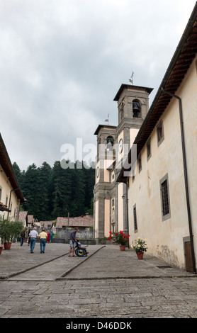 Hermitage of Camaldoli, Tuscany, Italy Stock Photo