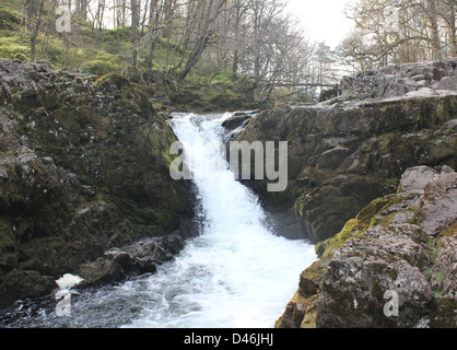 Skelwith Force, Lake District Cumbria, UK Stock Photo