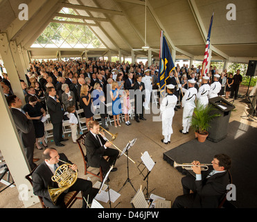 Neil Armstrong Family Memorial Service (201208310011HQ) Stock Photo