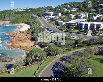 First Bay Coolum Beach Sunshine Coast Queensland Australia Popular tourist Holiday destination Stock Photo