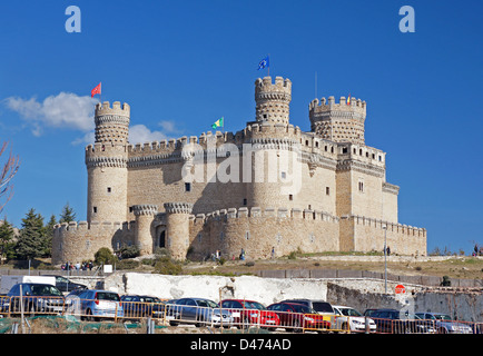 The Castle of the Mendoza Stock Photo