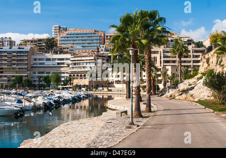 Architectural detail in Palma de Majorca Stock Photo