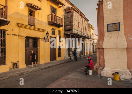 Picture taken in Cartagena, Colombia Stock Photo