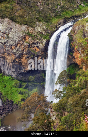 the beautiful and majestic ebor river waterfall Stock Photo