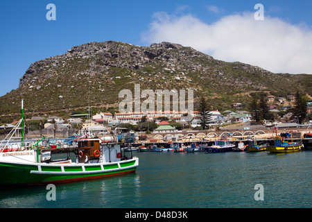 Kalk Bay harbour in Cape Town - South Africa Stock Photo